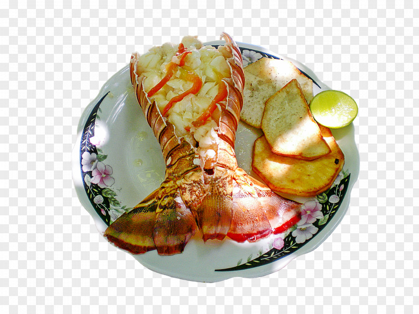 Lobster Seafood Breakfast Dish Fish PNG