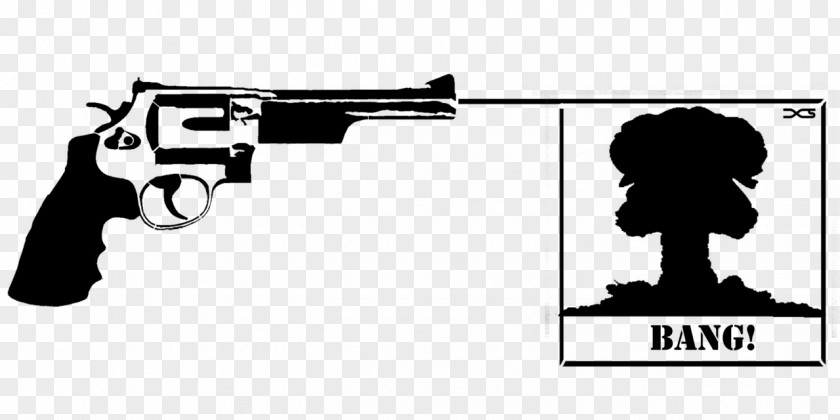 Modern Combat Revolver Firearm Trigger Gunshot Gun Barrel PNG