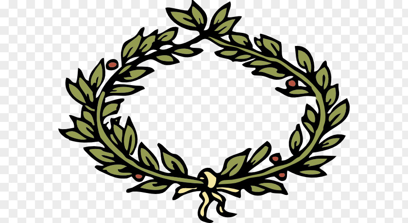 Olive Wreath Cliparts Laurel Clip Art PNG
