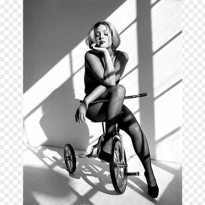 Photographer Culver City Female Bicycle Black And White PNG