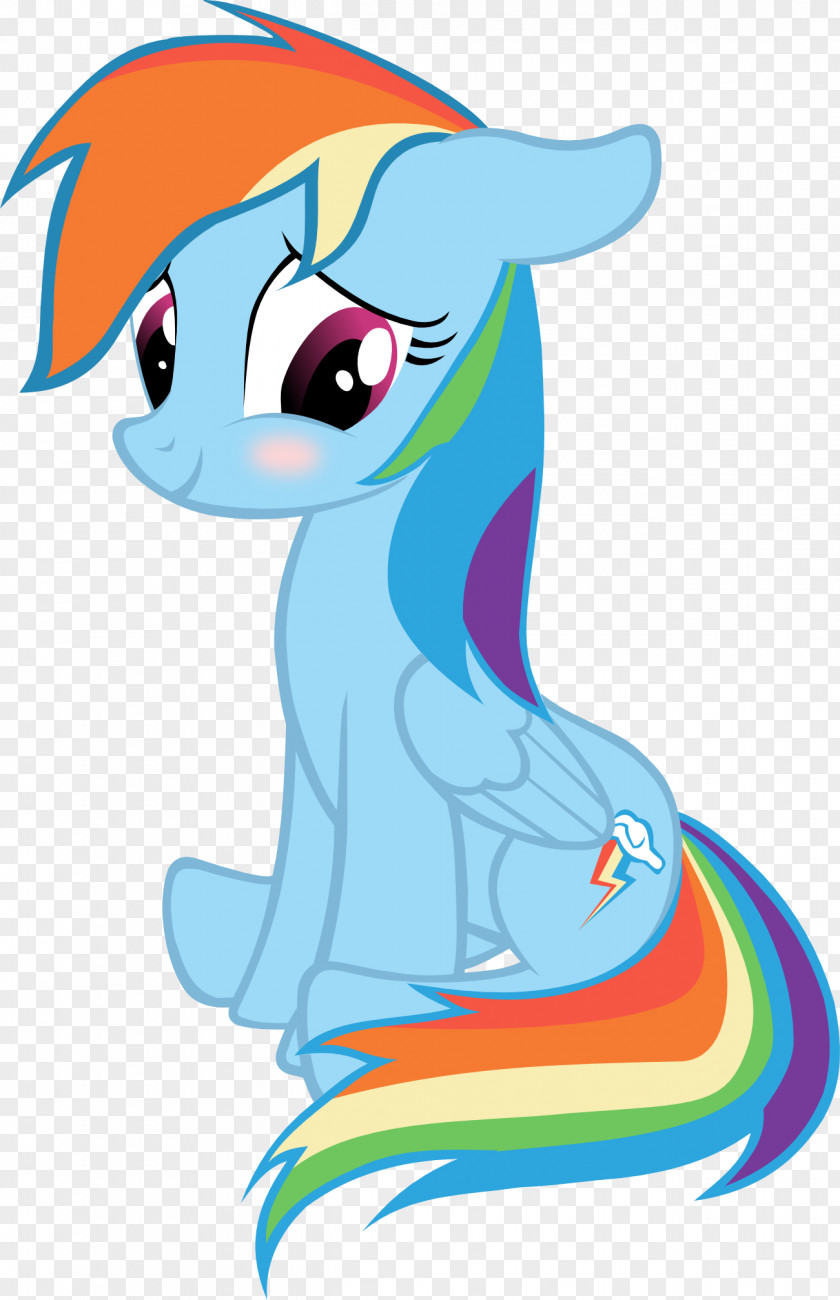 Vector Pony Rainbow Dash Applejack Pinkie Pie Rarity PNG