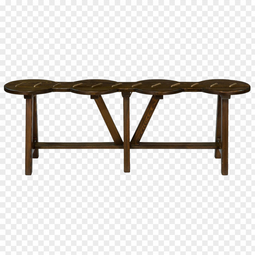 Wooden Benches Bench Table Seat Leather Furniture PNG