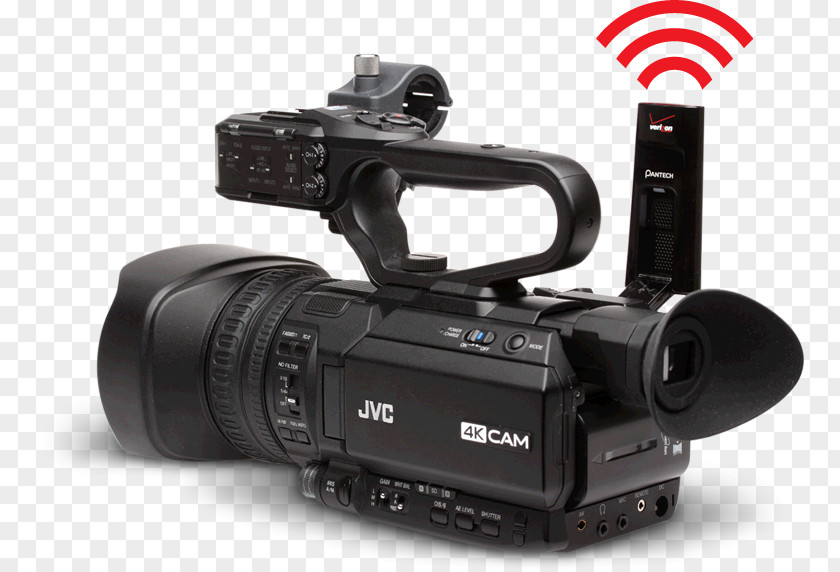 Camera JVC GY-HM200 4KCAM GY-HM200SP Video Cameras GY-HM170 4K Resolution PNG