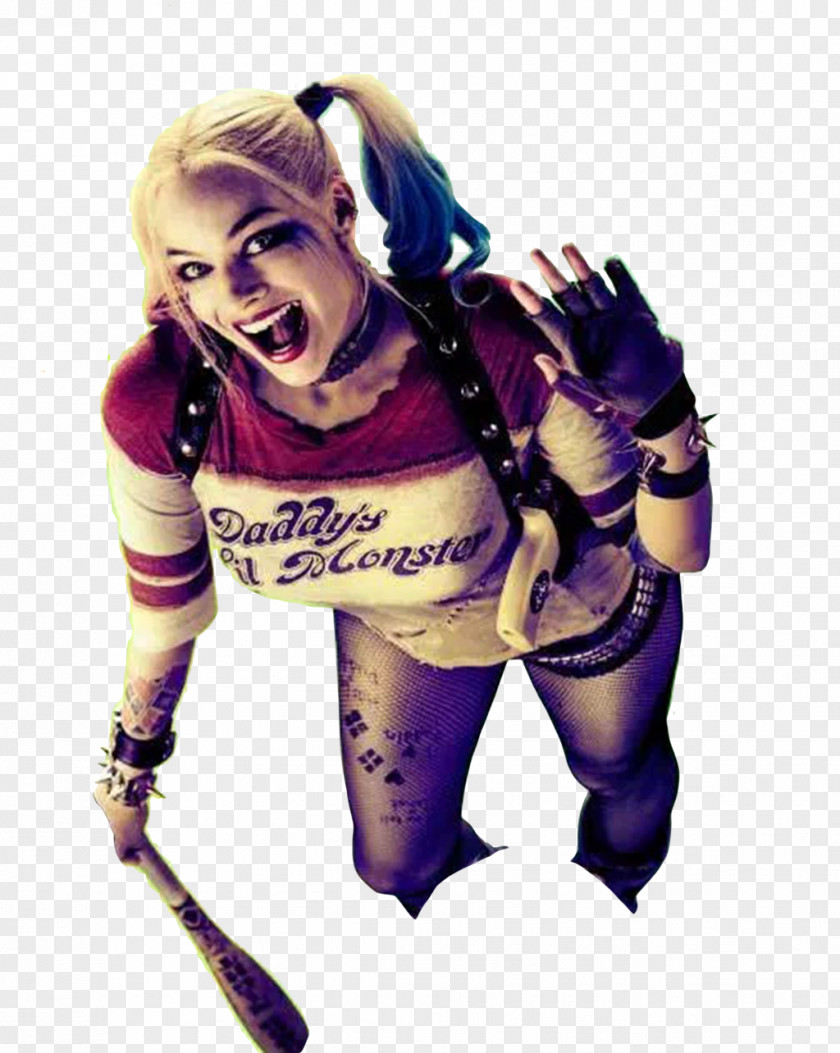 Harley Quinn Transparent Margot Robbie Joker Suicide Squad Deadshot PNG