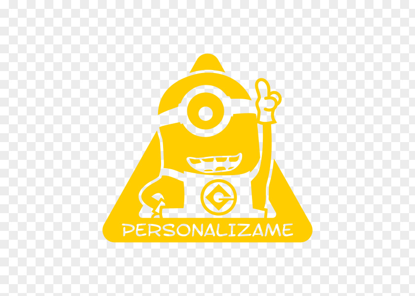 Minions Bebe Sticker Text Brand Logo PNG