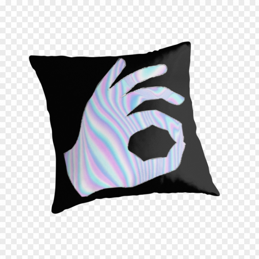 Ok Emoji Throw Pillows Cushion Smiley PNG