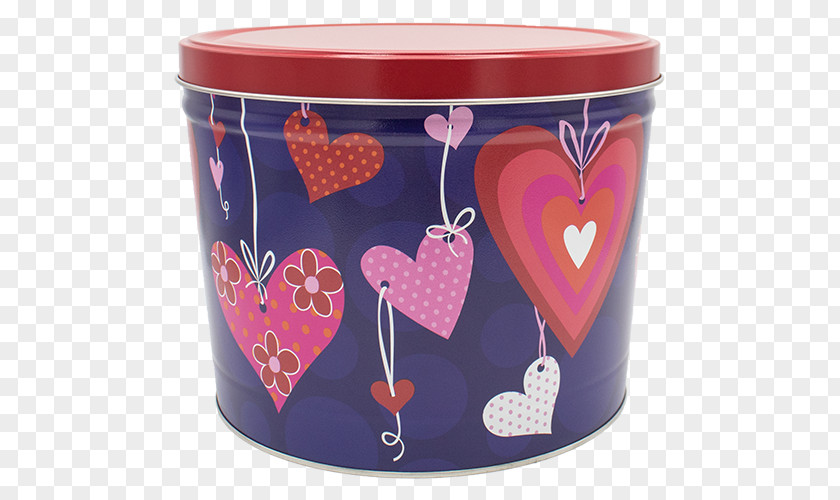 Popcorn Flavor Butter Tin Can Snack PNG