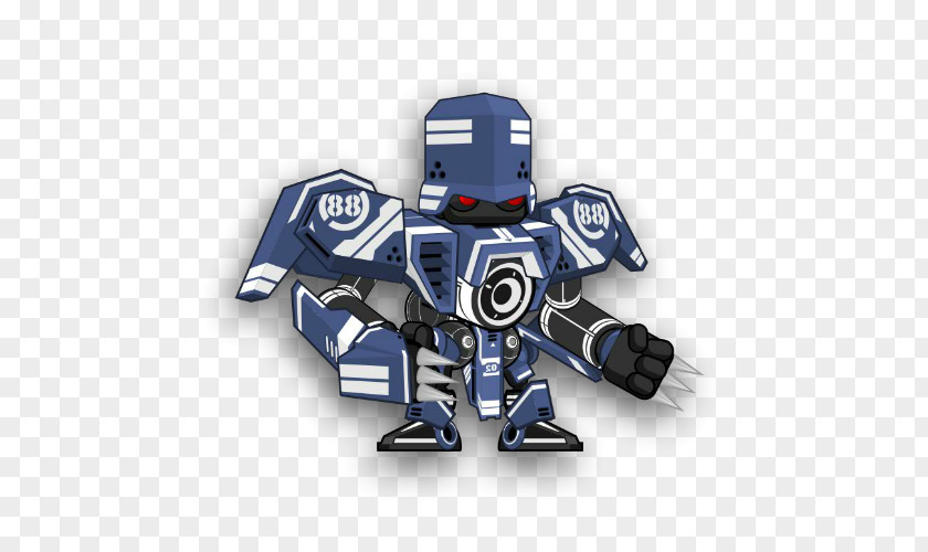 Robot Sprite Mecha Platform Game PNG