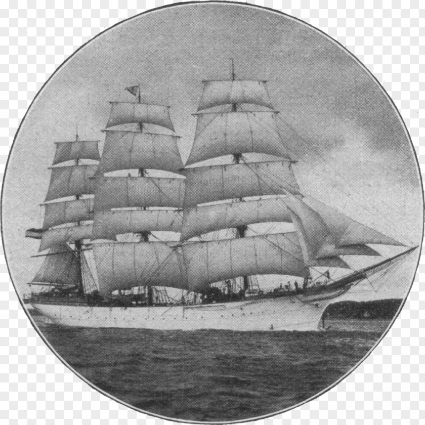 Ship Barque Duchesse Anne Windjammer Brigantine PNG