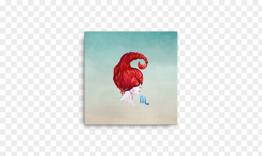 Zodiac Watercolor Rectangle PNG