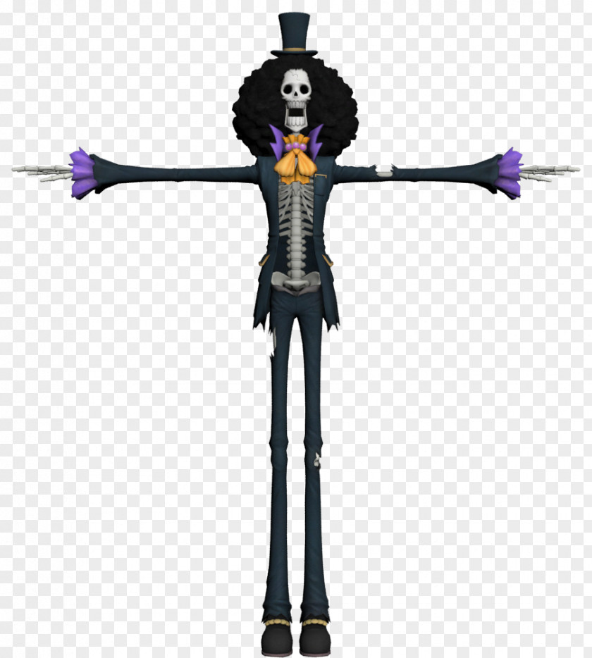Brook One Piece Costume PNG