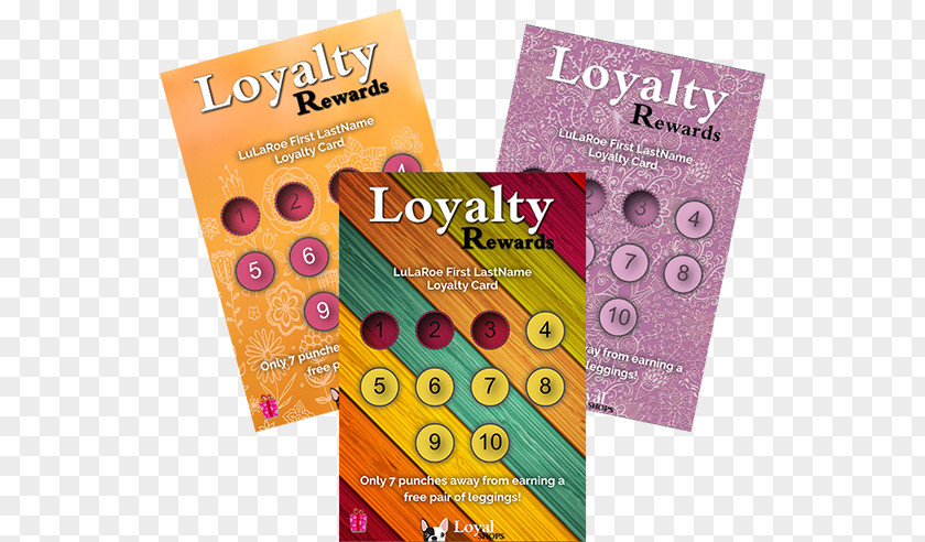 Loyalty Card Program Loyal Shops, LLC Customer LuLaRoe PNG