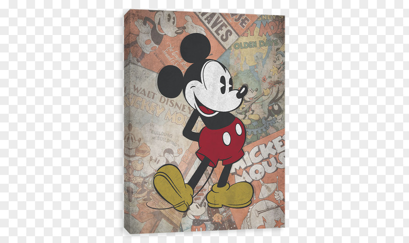 Mickey Vintage Mouse Minnie Art The Walt Disney Company PNG