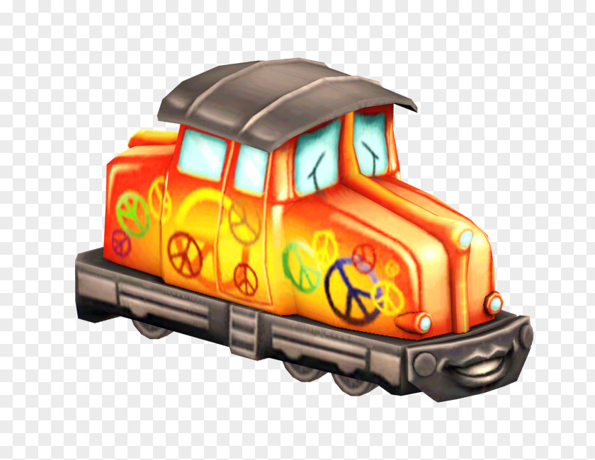 Q Version Toy Train Wii Car Automotive Design Vehicle PNG