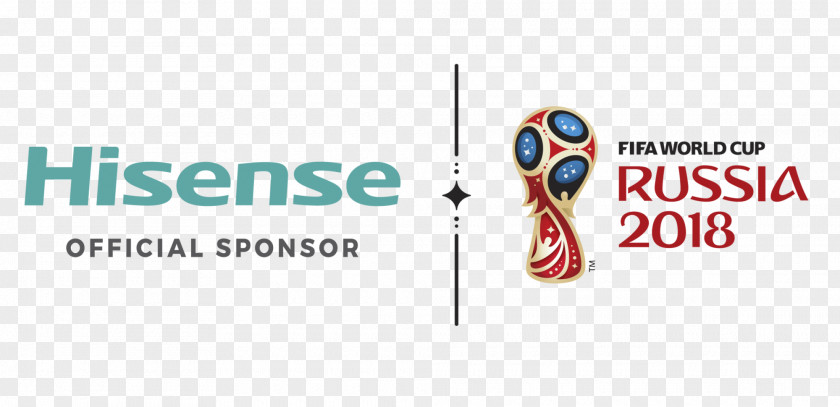 Russia Fifa 2018 Logo Brand Hisense 75 TV LED H75m7900, 3D Product Design PNG