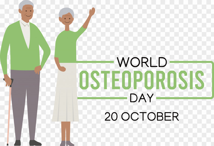 World Osteoporosis Day Bone Health PNG