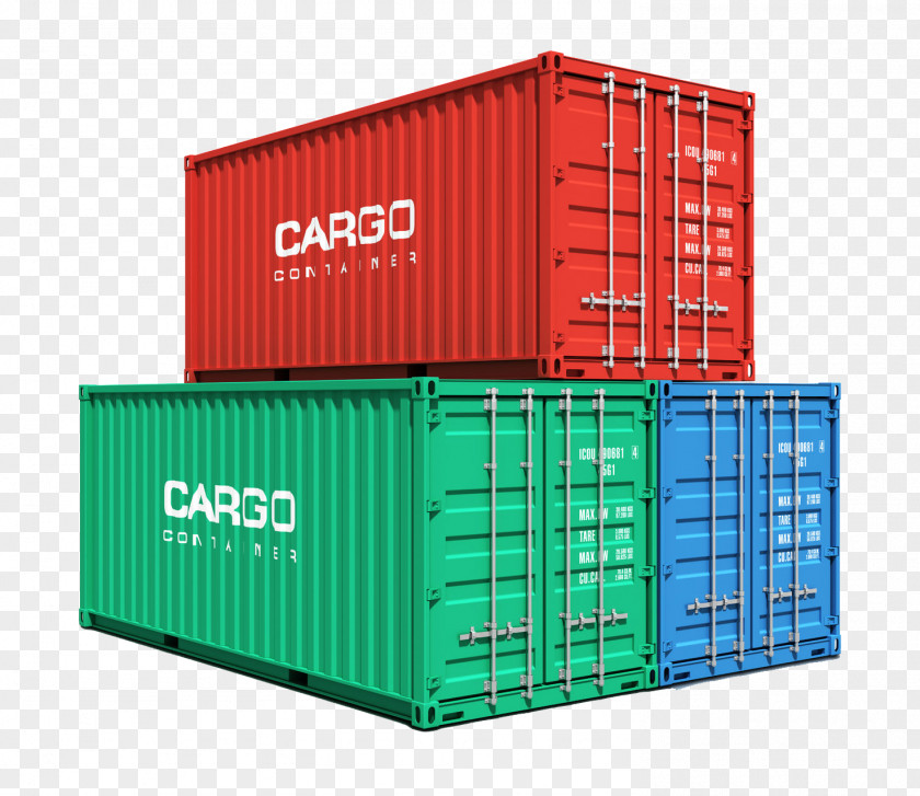 Business Intermodal Container Cargo Freight Transport Shipping PNG