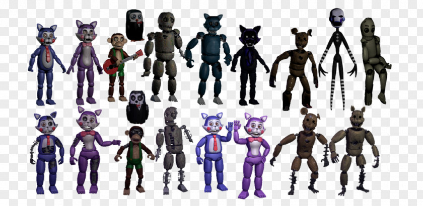 Fnac Five Nights At Freddy's Animatronics Jump Scare Character PNG
