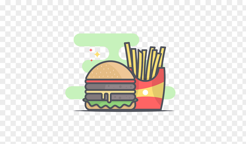 Fries Burger Hamburger French Fast Food Meatloaf McDonalds Big Mac PNG