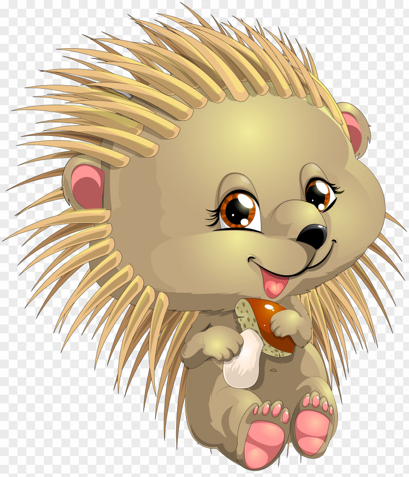 Cartoon Hedgehog Domesticated Pet Clip Art PNG