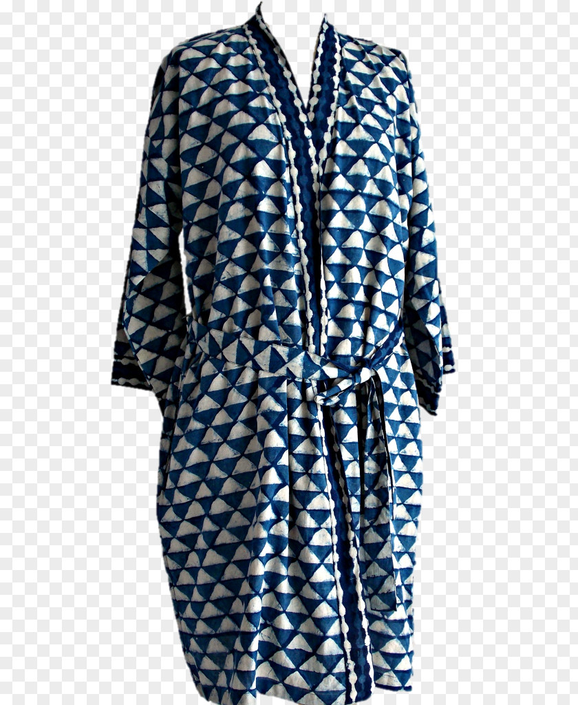 Dress Robe Cobalt Blue Sleeve Coat PNG