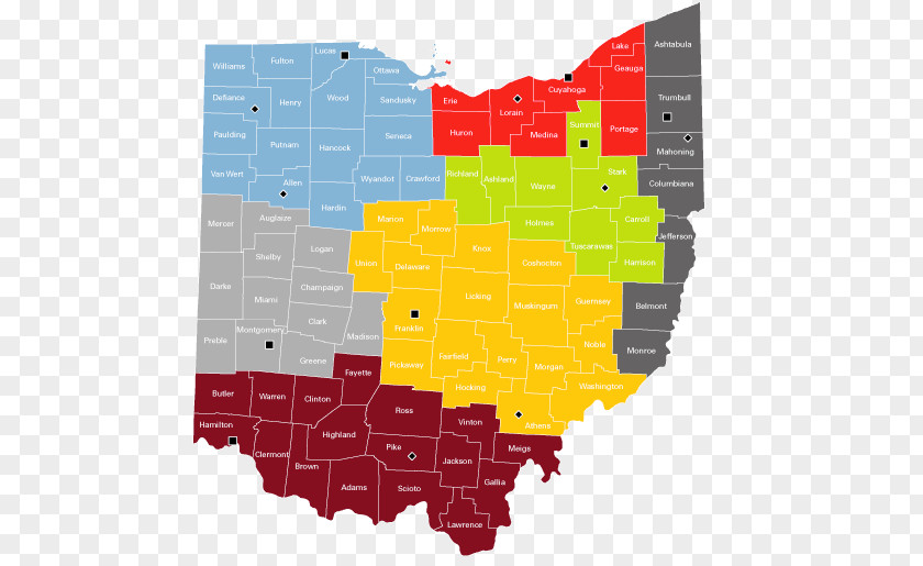 Map Ohio Stock Photography Royalty-free Image PNG