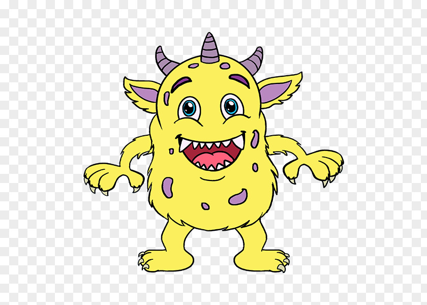 Monster Drawing Cartoon Clip Art Image PNG