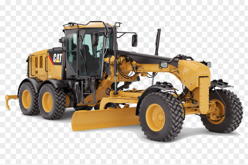 Motor Grader Caterpillar Inc. 140M Heavy Machinery Tractor PNG