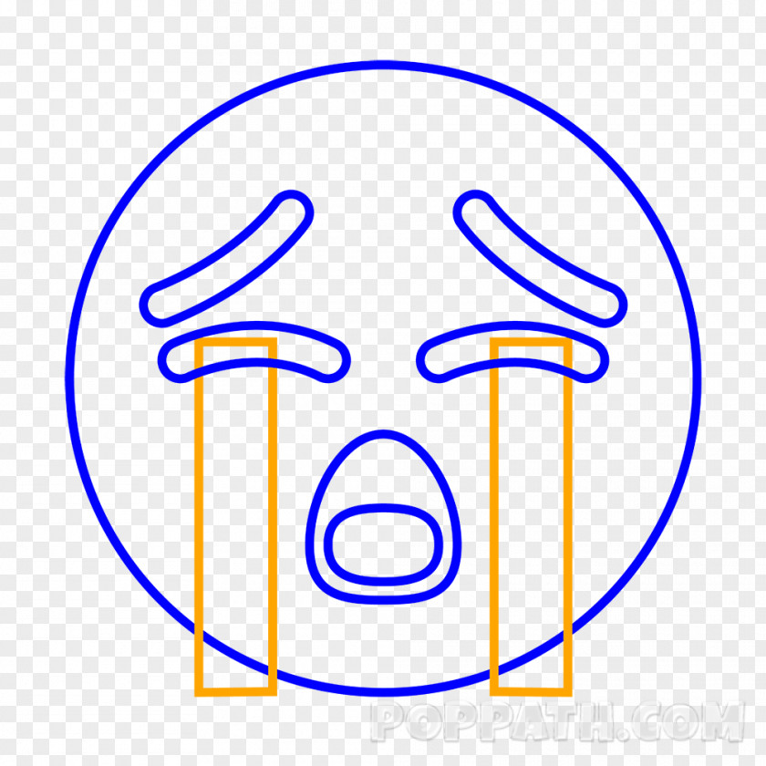 Emoji Crying Drawing Tears Clip Art PNG
