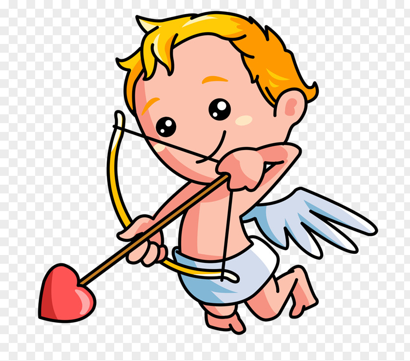 Sad Cupid Cliparts Valentines Day Love Clip Art PNG