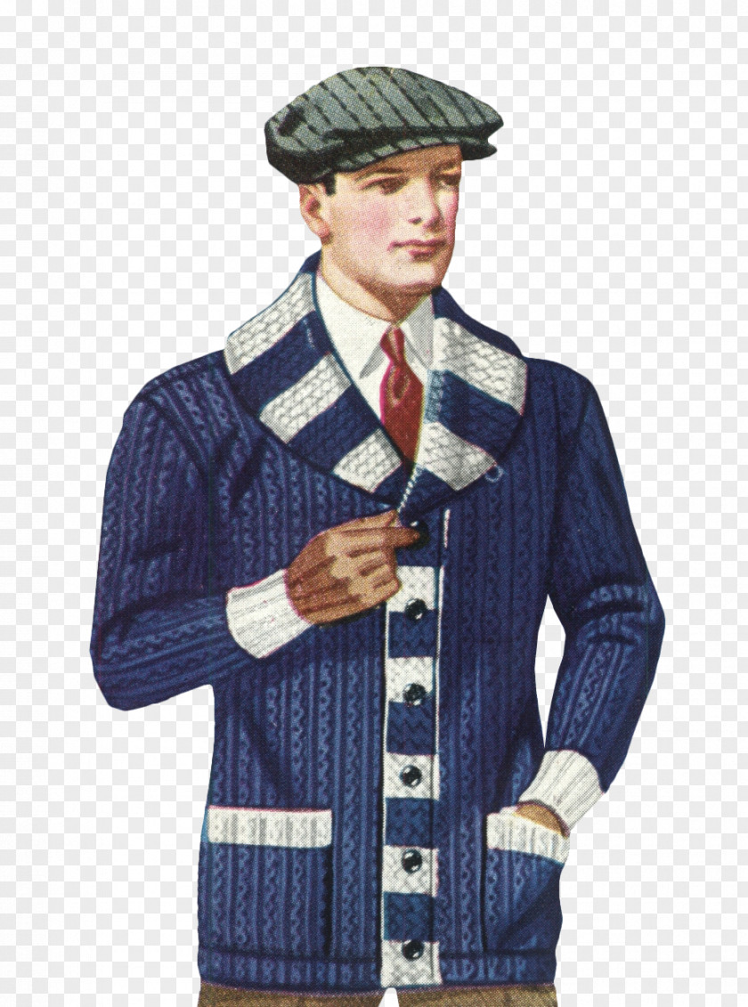 Wool 1920s Sweater 1930s Cardigan Fashion PNG