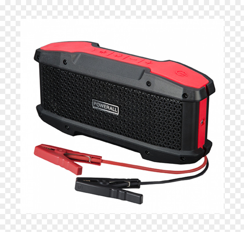Battery Charger Powerall Journey PBJS16000WS 600A Jump Starter With Bluetooth Speaker Baterie Externă PNG