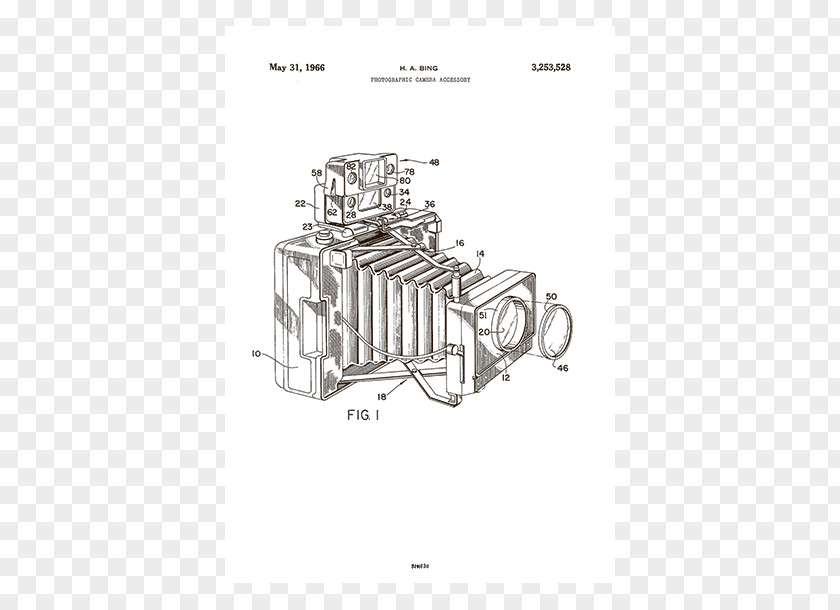Camera Patent Drawing Photography PNG