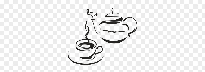 Coffee Cup Teapot Drawing PNG