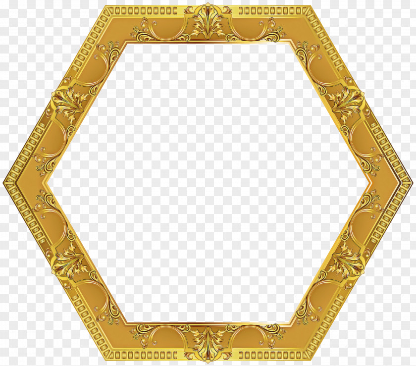 Metal Mirror Picture Frame PNG