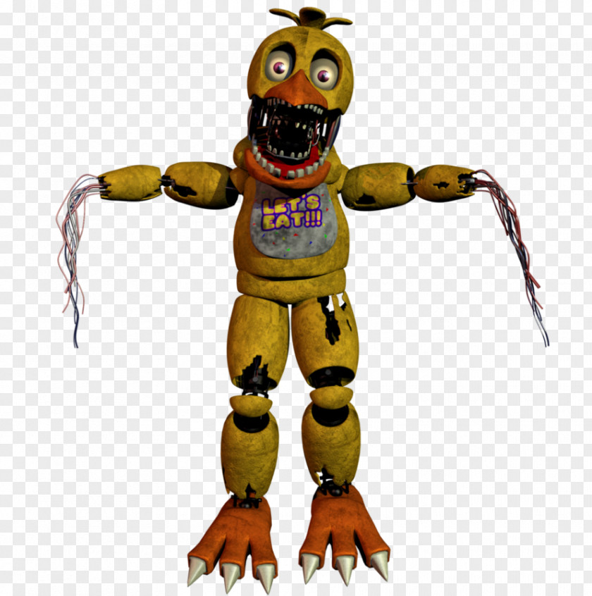 Withered Five Nights At Freddy's 2 4 FNaF World PNG