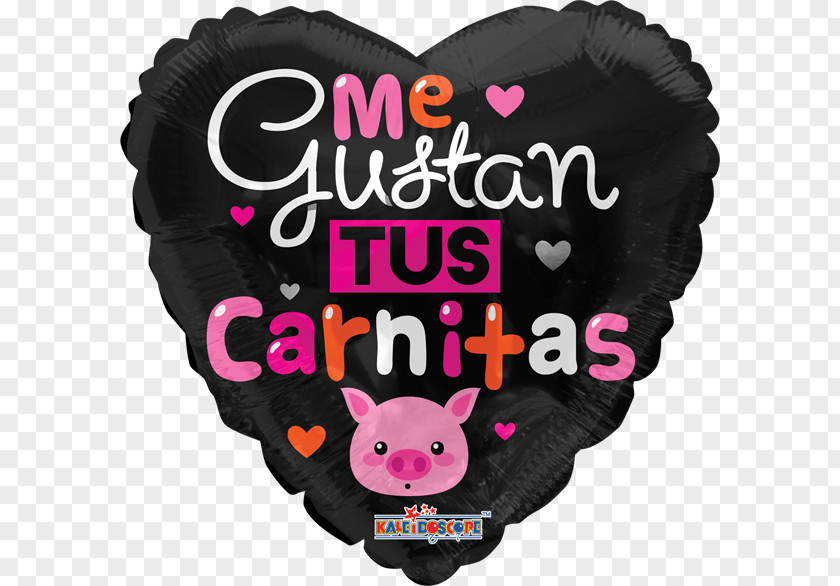 Carnitas Love Friendship Toy Balloon PNG