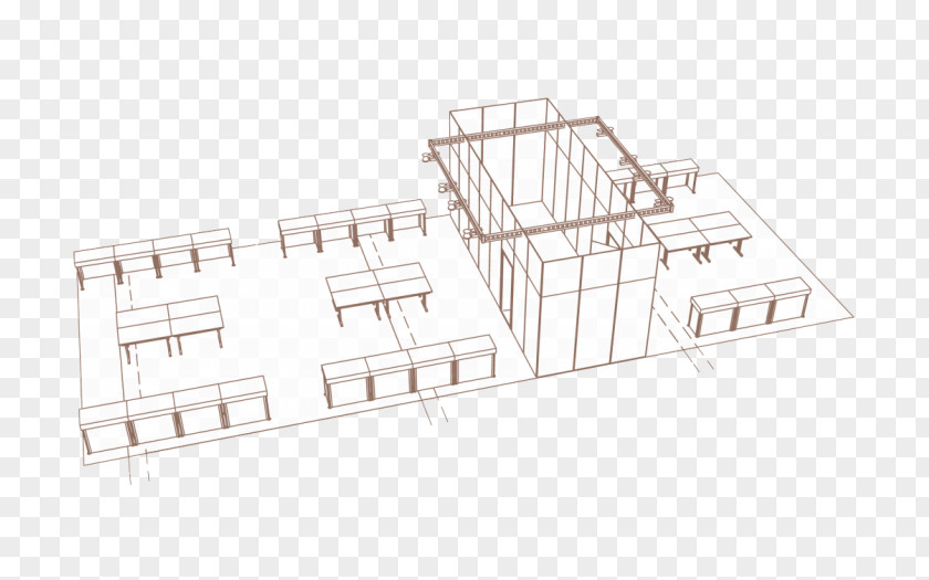 Good Smell Architecture Facade Drawing PNG