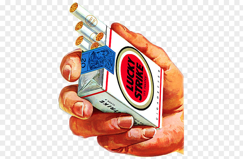 Hand Holding A Cigarette 1950s Lucky Strike Advertising Marlboro PNG