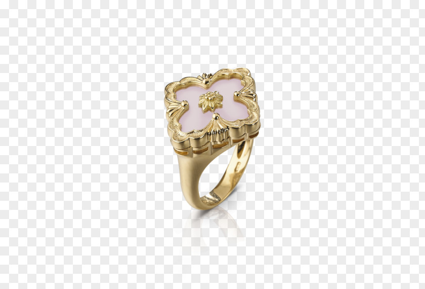 Ring Colored Gold Jewellery Buccellati PNG