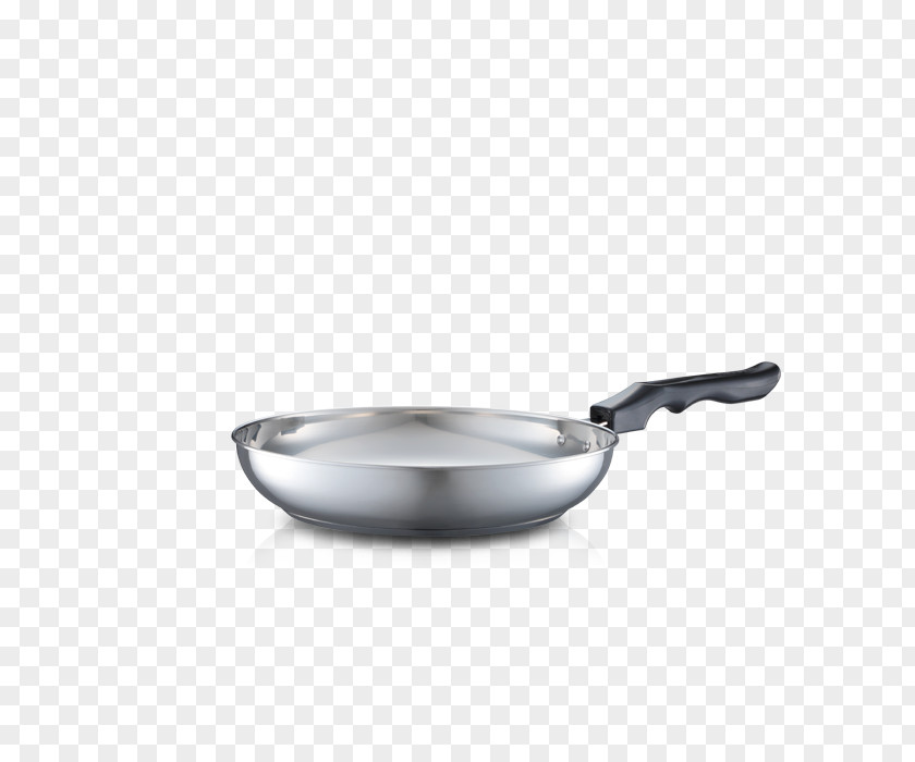 Stainless Steel Frying Pan Cookware Tableware Food PNG