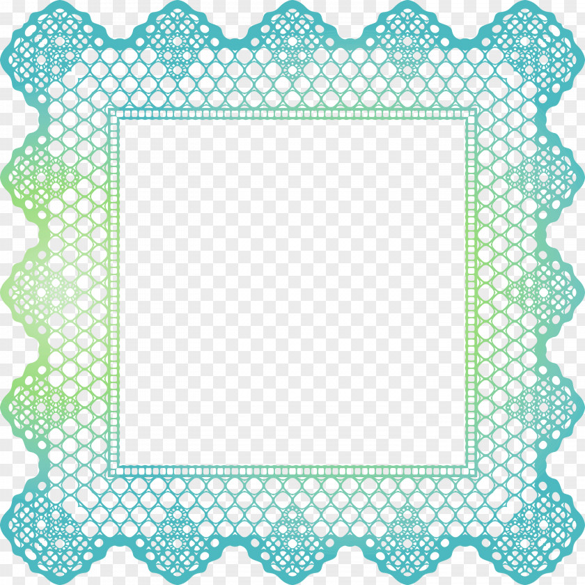 Aqua Teal Turquoise Pattern Rectangle PNG