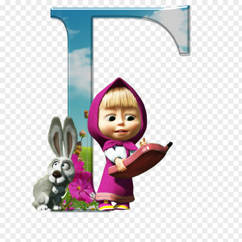 Masha And The Bear Clip Art Alphabet Letter PNG