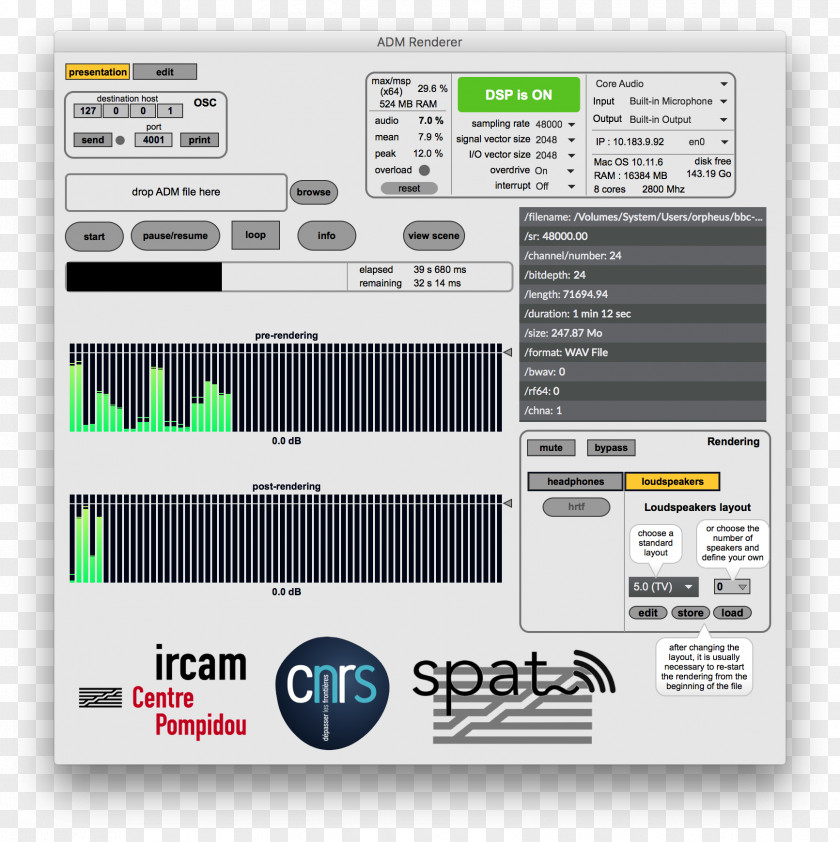 Musical Instruments IRCAM Electronic Rendering PNG