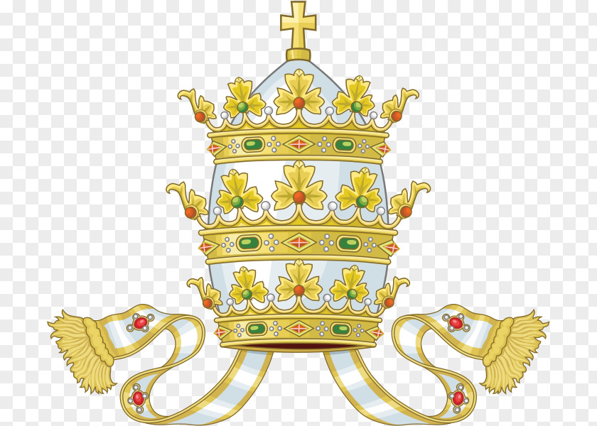 Pope Vector Vatican City Holy See Papal Tiara Coats Of Arms PNG
