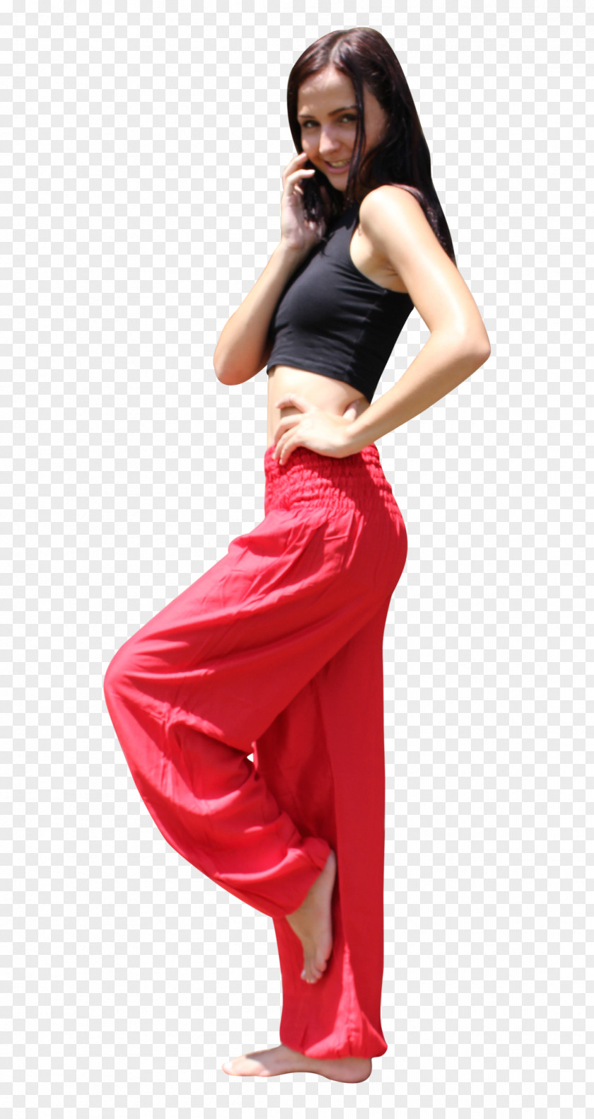 Solid Color Waist Leggings Hip Photo Shoot Photography PNG