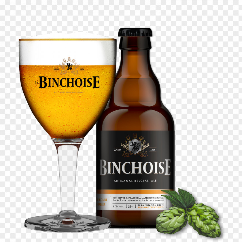 Beer Ale La Binchoise Tripel Brewery PNG