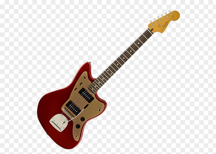 Electric Guitar Fender Jazzmaster Squier Stratocaster PNG