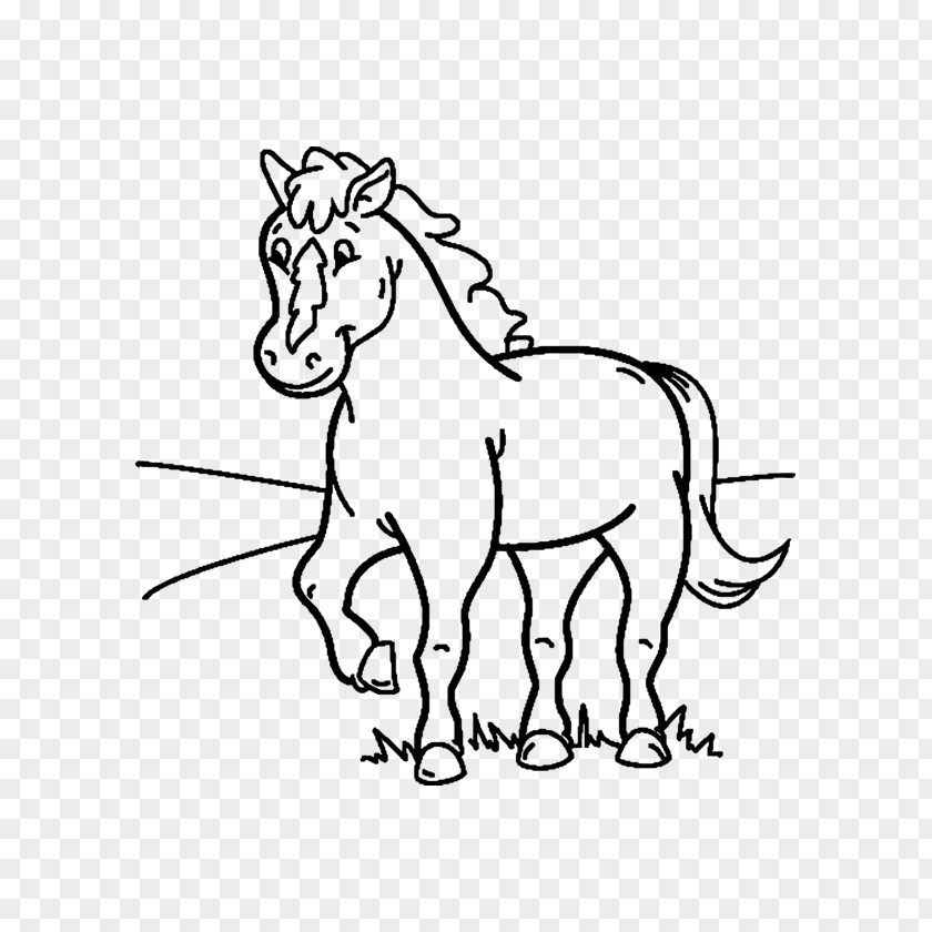 Horse Pony Applejack Coloring Book Drawing PNG
