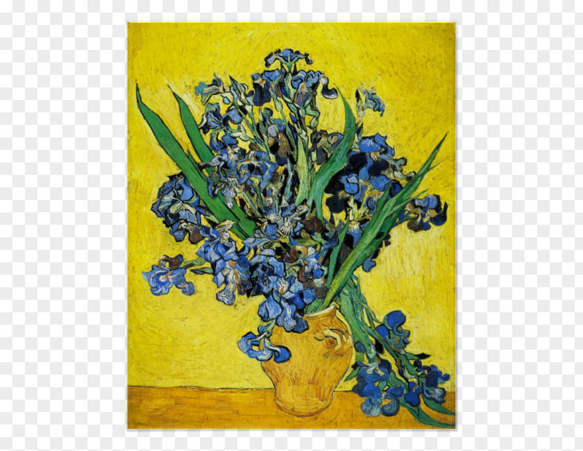 Painting Irises The Painter Of Sunflowers Oil Paint Still Life: Vase With Pink Roses PNG